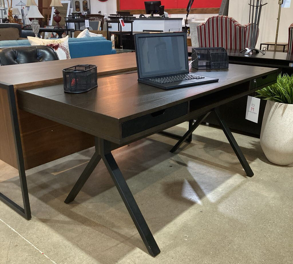 BDI Modica 2-Drawer DESKS 60w28d29h