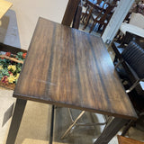 Rustic Rectangular Counter Height DINING TABLE 48w31.5d36h