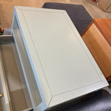 Celine 2-Drawer NIGHTSTAND Sage/Gold 28w17d27h