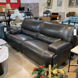 Motion Max Riviera Dual Power Recliner SOFA 90w38d37h