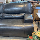 Motion Max Riviera Dual Power Recliner SOFA 90w38d37h