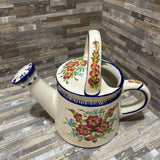 Hand-Painted Floral Ceramic Watering Can ACCESSORIES 6w13d10h