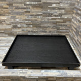 Ferm Living Bon Wooden Tray ACCESSORIES Stained Black 14w18.5d2.5h