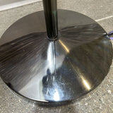 Nickel Five Light Gooseneck FLOOR LAMP 11d67h