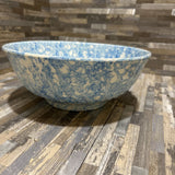 Spongeware Pattern Decorative Bowl ACCESSORIES 9d3.5h