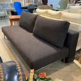 Room & Board Elke Convertible Sleeper w/ Steel Base SOFA Black 78w36d25h