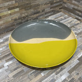 Crate & Barrel Myro Three-Tone Plate ACCESSORIES 14d1h