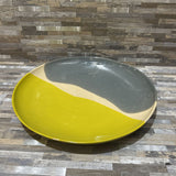 Crate & Barrel Myro Three-Tone Plate ACCESSORIES 14d1h