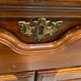 Traditional Cherry China Cabinet FURNITURE 72w17d79.5h