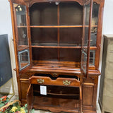 Traditional Cherry China Cabinet FURNITURE 72w17d79.5h