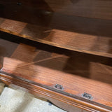 Traditional Cherry China Cabinet FURNITURE 72w17d79.5h