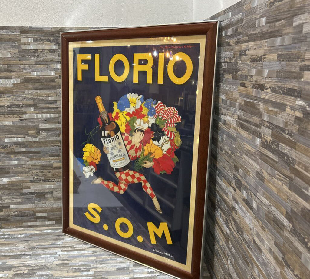 Framed Florio S.O.M Poster ART WORK 26x34