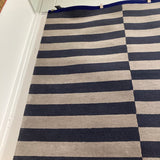 Hem Stripe Rug Medium Slate RUG 5'x8'