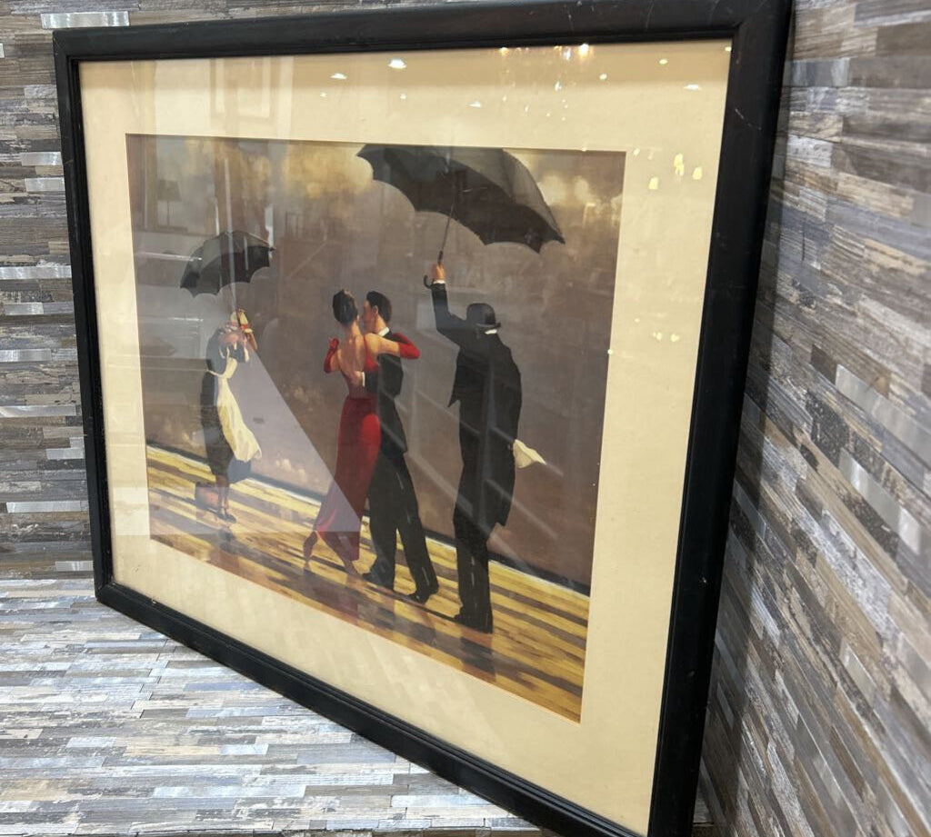 The Singing Butler Framed Print ART WORK 32x27
