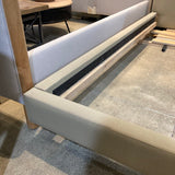 Crate & Barrel Tate Upholstered King BEDS 82w88d37h