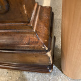 Traditional Panel Queen Bed w/ Suede Padding BEDS 66w87d54h