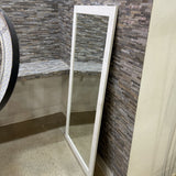 American Made Rectangular Wall Mirror MIRRORS White 30x65