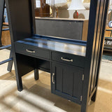 Pottery Barn Kids Camp Twin Loft System BEDS Navy 42w80d79h
