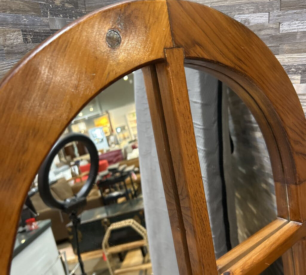 Arched Wooden Wall Mirror MIRRORS 20x31