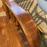 Carved Back Solid Oak ROCKING CHAIRS 24w20d41h