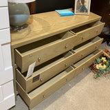 Celine 6-Drawer DRESSERS/CHESTS Taupe/Gold 60w18d33h