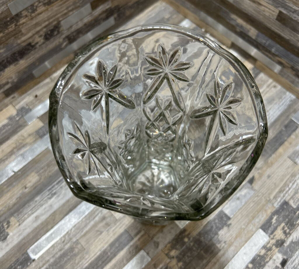 Prescut Clear Glass Vase ACCESSORIES 5d8h