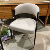 Arteriors Home Bahati CHAIR Linen 21.5w20.5d31.5h