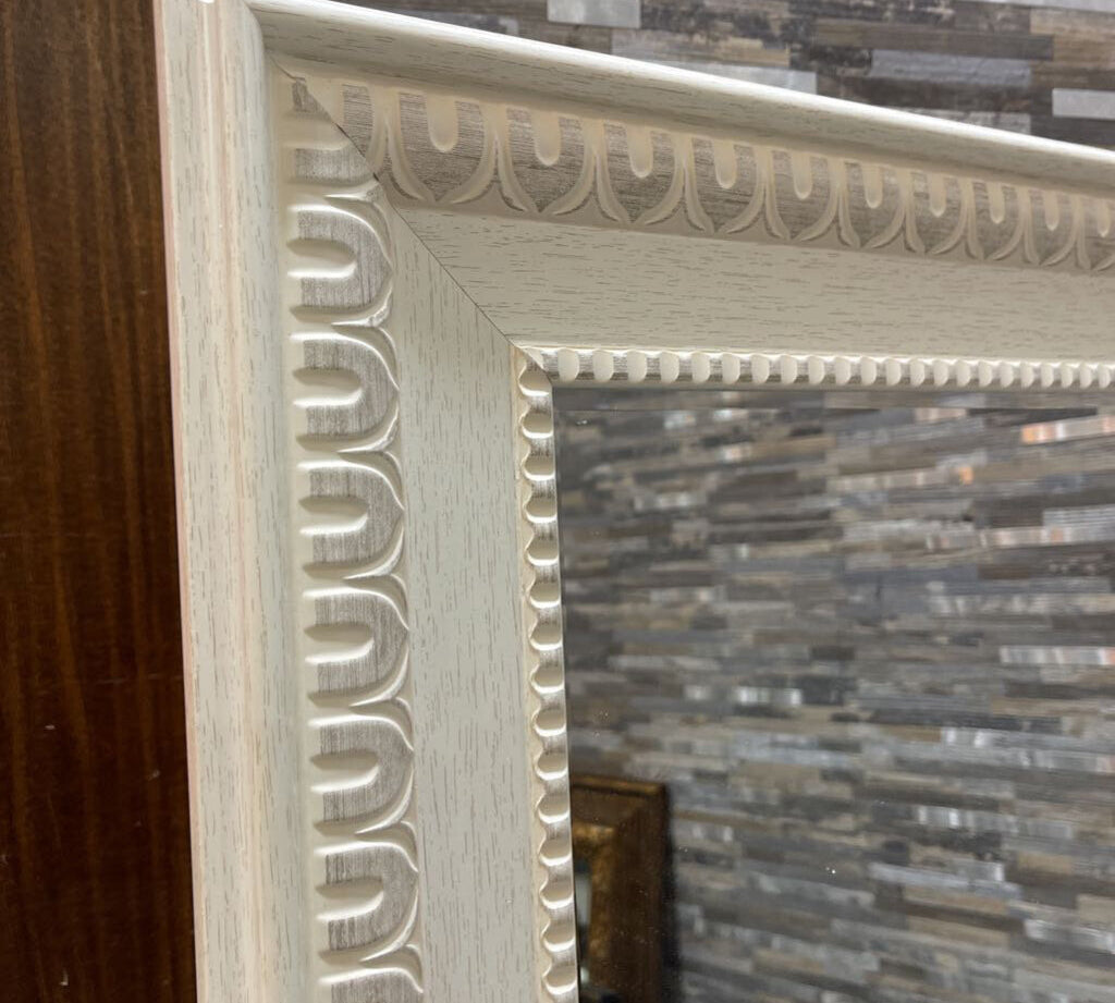 Rectangular w/ Textured Design Frame MIRRORS 34Wx29H