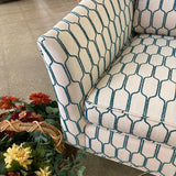Walter E. Smithe Deluxe Occas Chair w/ Wood Legs CHAIR 32w35d32h