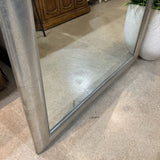 Muted Silver Framed Wall or Leaner MIRRORS 72Wx48H