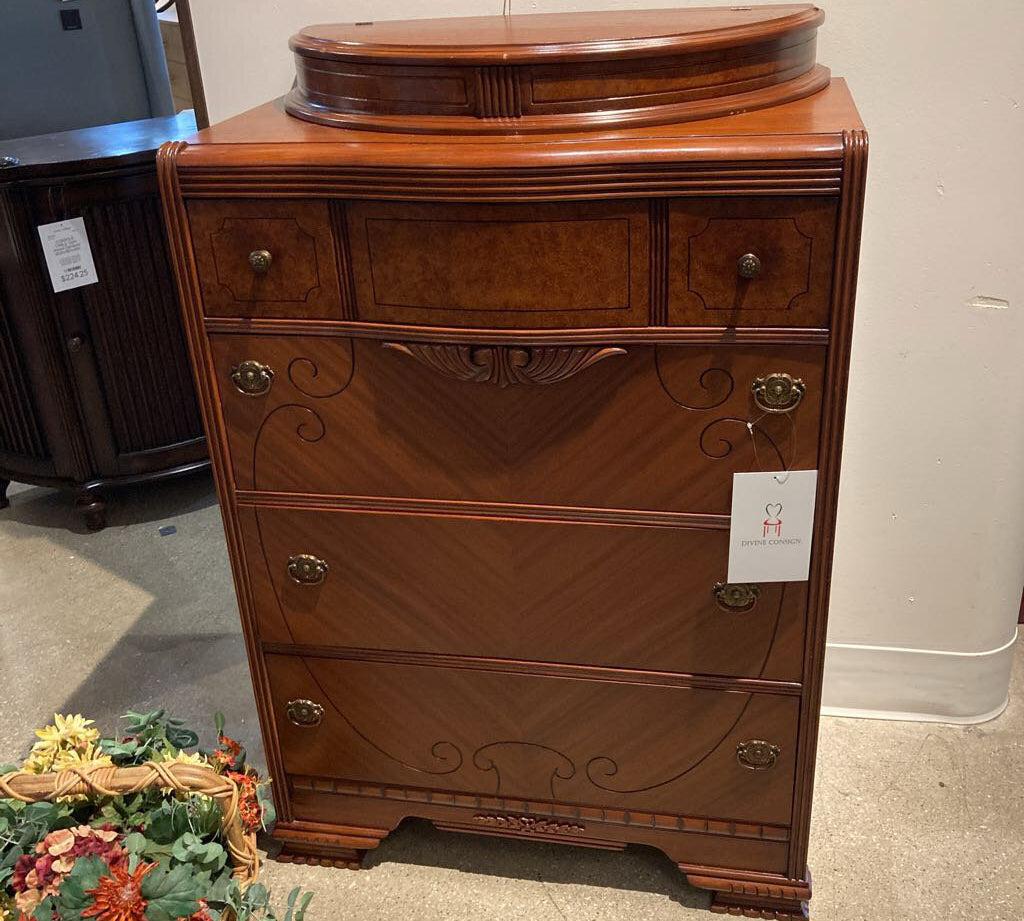 Art Deco 4-Drawer w/ Flip-Top DRESSERS/CHESTS 32w18d49h