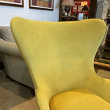Swivel Egg Chair-Reproduction LOUNGE CHAIRS Yellow 28w24d41h