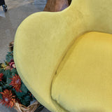 Swivel Egg Chair-Reproduction LOUNGE CHAIRS Yellow 28w24d41h