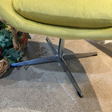 Swivel Egg Chair-Reproduction LOUNGE CHAIRS Yellow 28w24d41h