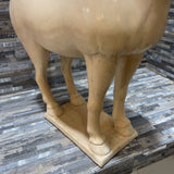 Artissance Terracotta Tang Style Decorative Horse ACCESSORIES Off White 20Wx8Dx28H