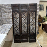 3pc Chinese Diamond Pattern Window Panels FURNITURE 14x72