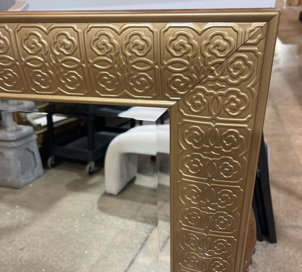 Textured Gold Framed MIRRORS 31Wx43H