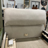 The Citizenry QUEEN Drift Linen Pillow Headboard BEDS Off White 67Wx92Dx48H