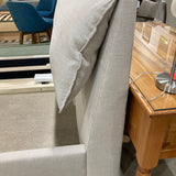 The Citizenry QUEEN Drift Linen Pillow Headboard BEDS Off White 67Wx92Dx48H