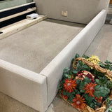 The Citizenry QUEEN Drift Linen Pillow Headboard BEDS Off White 67Wx92Dx48H