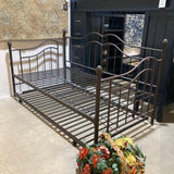 Metal Twin Daybed w/ Trundle BEDS 41w77d42h