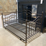 Metal Twin Daybed w/ Trundle BEDS 41w77d42h