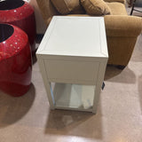 Celine 1-Drawer NIGHTSTAND Sage/Gold 21w17d27h