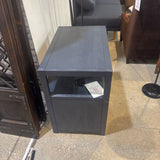 Lark 2-Drawer NIGHTSTAND Navy/Gold 28w17d26h