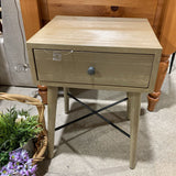 Deldridge 1-Drawer END/SIDE TABLE 16w14d22h