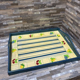 Wooden Farmers Market Tray ACCESSORIES 18w14d2.5h