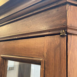 Traditional Demi-Lune Accent CABINET 24w24d72h