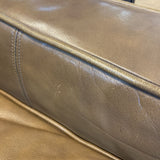 3-Seat Leather Track Arm SOFA Camel 89w37d36h