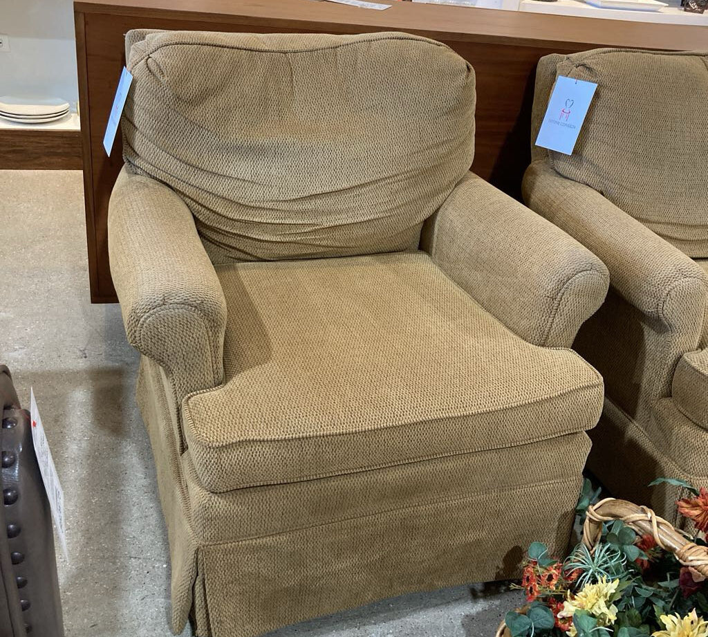 Traditional Fabric Roll-Arm Glider ROCKING CHAIRS 32w30d32h
