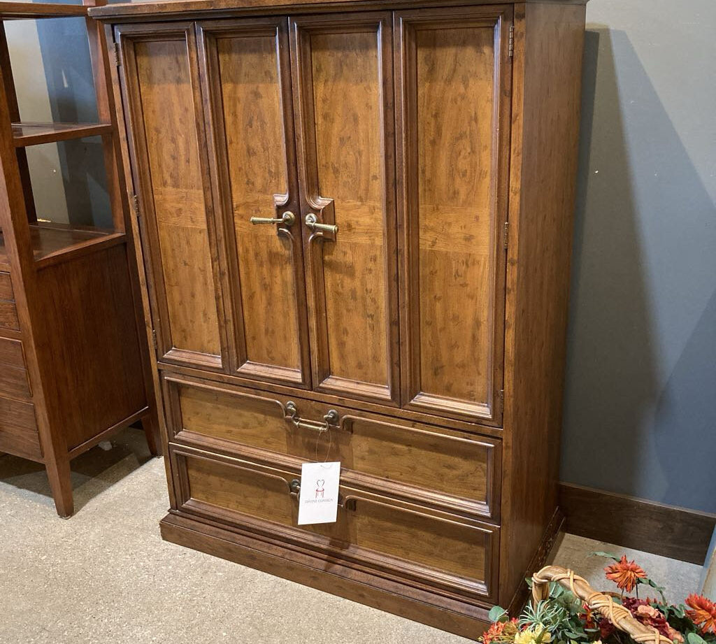 White Of Mebane Italian Provincial Solid Walnut Door Chest FURNITURE 42w20d58h